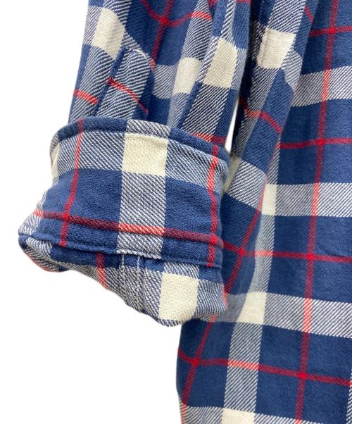 POLO RALPH LAUREN（ポロ・ラルフローレン）POLO RALPH LAUREN (ポロ・ラルフローレン) 長袖シャツ ネイビー×レッド サイズ:M 未使用品の古着・服飾アイテム