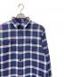 POLO RALPH LAUREN (ポロ・ラルフローレン) 長袖シャツ ネイビー×レッド サイズ:M 未使用品：7000円