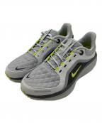 NIKEナイキ）の古着「ローカットスニーカー　ウィンフロー 11 GORE-TEX」｜グレー×イエロー