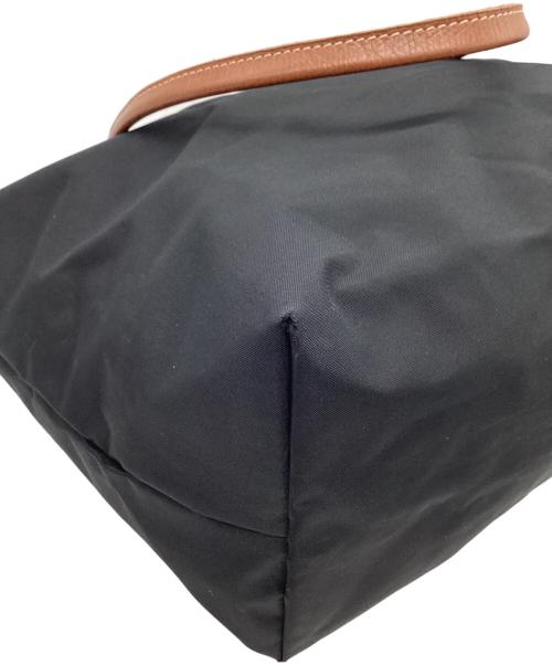 LONGCHAMP（ロンシャン）LONGCHAMP (ロンシャン) LONGCHAMP　ハンドバッグ ブラウン×ブラックの古着・服飾アイテム