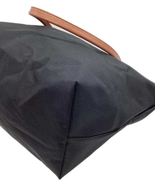 LONGCHAMP（ロンシャン）LONGCHAMP (ロンシャン) LONGCHAMP　ハンドバッグ ブラウン×ブラックの古着・服飾アイテム