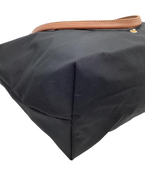 LONGCHAMP（ロンシャン）LONGCHAMP (ロンシャン) LONGCHAMP　ハンドバッグ ブラウン×ブラックの古着・服飾アイテム