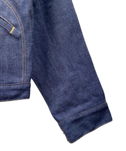 Wrangler（ラングラー）Wrangler (ラングラー) デニムジャケット インディゴ サイズ:44 未使用品の古着・服飾アイテム