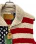 CANADIAN SWEATER (カナディアンセーター) ニットベスト レッド×ベージュ サイズ:42：8000円