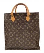 LOUIS VUITTONルイ ヴィトン）の古着「LOUIS VUITTON　モノグラム　サックプラ　トートバッグ」｜ブラウン