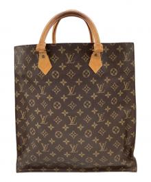 LOUIS VUITTON（ルイ ヴィトン）の古着「LOUIS VUITTON　モノグラム　サックプラ　トートバッグ」｜ブラウン