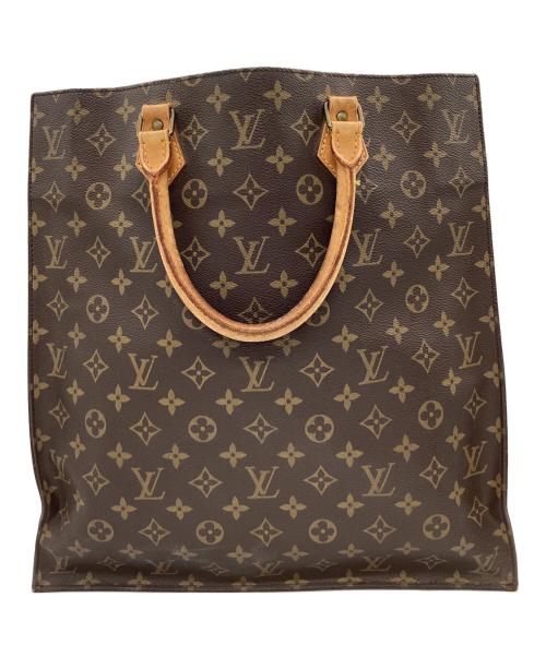 LOUIS VUITTON（ルイ ヴィトン）LOUIS VUITTON (ルイ ヴィトン) LOUIS VUITTON　モノグラム　サックプラ　トートバッグ ブラウンの古着・服飾アイテム