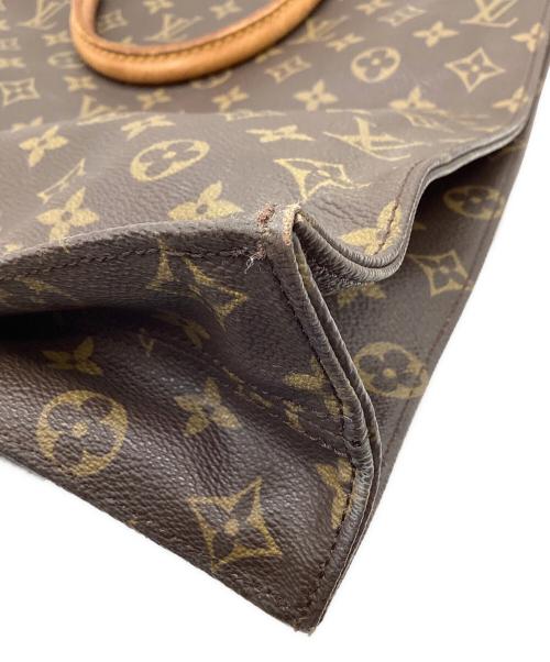 LOUIS VUITTON（ルイ ヴィトン）LOUIS VUITTON (ルイ ヴィトン) LOUIS VUITTON　モノグラム　サックプラ　トートバッグ ブラウンの古着・服飾アイテム