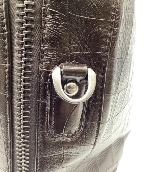 Santoni（サントーニ）Santoni (サントーニ) Santoni　ブリーフケース ブラウンの古着・服飾アイテム