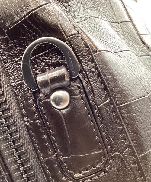Santoni（サントーニ）Santoni (サントーニ) Santoni　ブリーフケース ブラウンの古着・服飾アイテム