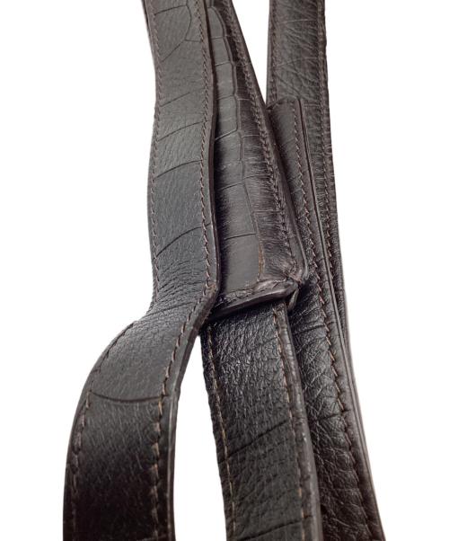 Santoni（サントーニ）Santoni (サントーニ) Santoni　ブリーフケース ブラウンの古着・服飾アイテム
