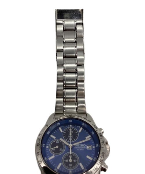 SEIKO（セイコー）SEIKO (セイコー) SEIKO　クォーツ　クロノグラフ ネイビーの古着・服飾アイテム