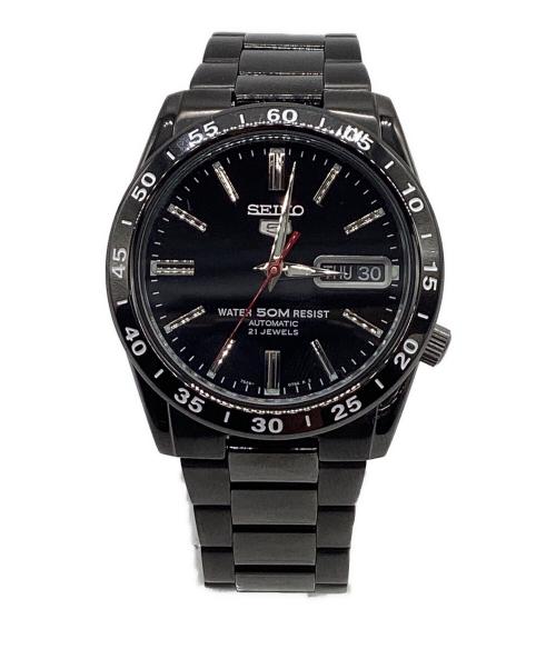 SEIKO（セイコー）SEIKO (セイコー) SEIKO5　腕時計 ブラックの古着・服飾アイテム
