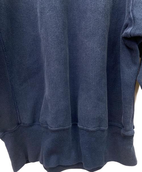 Champion REVERSE WEAVE（チャンピオン リバース ウィーブ）Champion REVERSE WEAVE (チャンピオン リバース ウィーブ) スウェット ネイビー×オレンジ サイズ:Mの古着・服飾アイテム