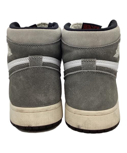 NIKE（ナイキ）NIKE (ナイキ) NIKE　Air Jordan 1 Retro High OG　ハイカットスニーカー ホワイト×グレー サイズ:27.5ｃｍの古着・服飾アイテム