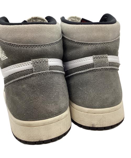 NIKE（ナイキ）NIKE (ナイキ) NIKE　Air Jordan 1 Retro High OG　ハイカットスニーカー ホワイト×グレー サイズ:27.5ｃｍの古着・服飾アイテム