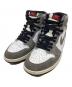 NIKE（ナイキ）の古着「NIKE　Air Jordan 1 Retro High OG　ハイカットスニーカー」｜ホワイト×グレー