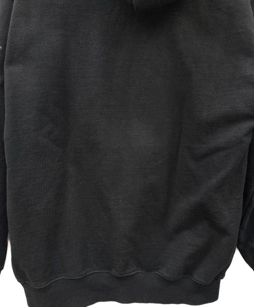 X-LARGE（エクストララージ）X-LARGE (エクストララージ) TIGER EMBROIDERY フーディースウェット ブラック サイズ:Lの古着・服飾アイテム