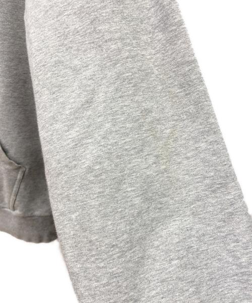 MONCLER（モンクレール）MONCLER (モンクレール) ロゴプルオーバーパーカー グレー サイズ:Lの古着・服飾アイテム