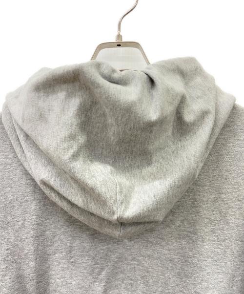 MONCLER（モンクレール）MONCLER (モンクレール) ロゴプルオーバーパーカー グレー サイズ:Lの古着・服飾アイテム