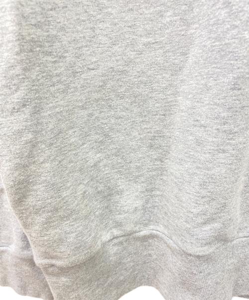 MONCLER（モンクレール）MONCLER (モンクレール) ロゴプルオーバーパーカー グレー サイズ:Lの古着・服飾アイテム