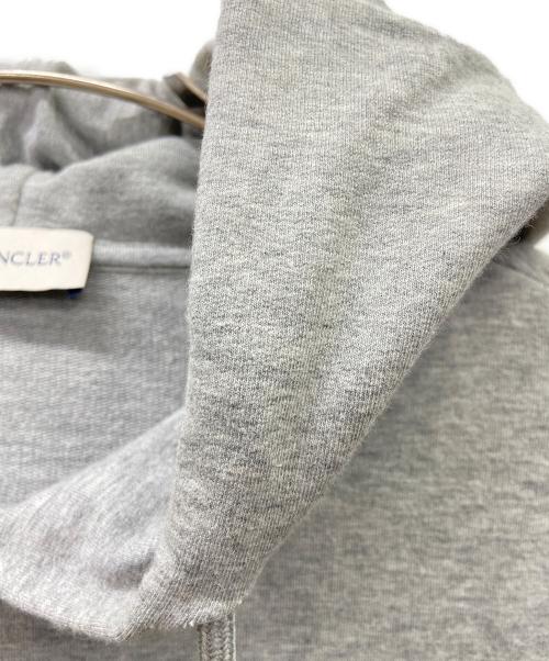 MONCLER（モンクレール）MONCLER (モンクレール) ロゴプルオーバーパーカー グレー サイズ:Lの古着・服飾アイテム