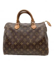 LOUIS VUITTON（ルイ ヴィトン）の古着「LOUIS VUITTON　モノグラム　スピーディ30　ハンドバッグ」｜ブラウン