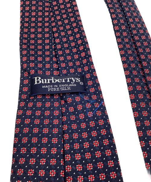 BURBERRY（バーバリー）BURBERRY (バーバリー) ネクタイ レッド×ネイビー サイズ:なしの古着・服飾アイテム