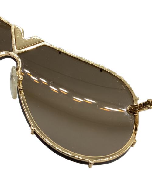 LOUIS VUITTON（ルイ ヴィトン）LOUIS VUITTON (ルイ ヴィトン) LOUIS VUITTON　LVドライブ　サングラス ゴールドカラーの古着・服飾アイテム
