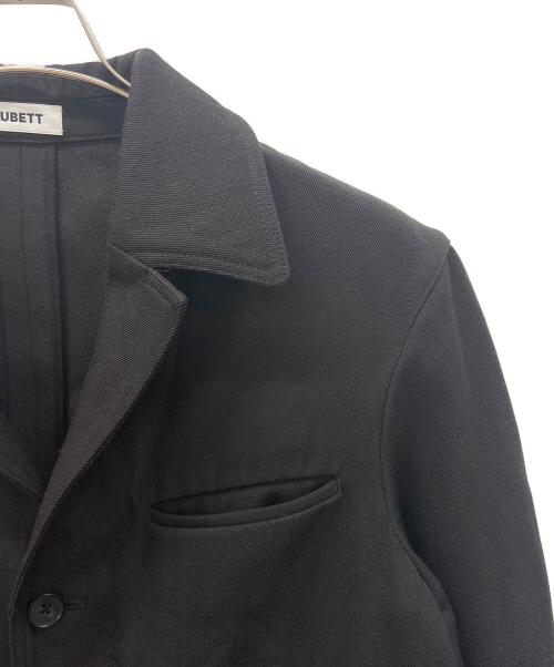 AUBETT（オーベット）AUBETT (オーベット) URBAN RESEARCH BUYERS SELECT (アーバンリサーチ バイヤーズセレクト) ギャバジンジャケット ブラック サイズ:Sの古着・服飾アイテム