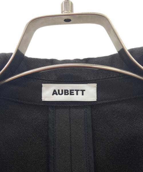 AUBETT（オーベット）AUBETT (オーベット) URBAN RESEARCH BUYERS SELECT (アーバンリサーチ バイヤーズセレクト) ギャバジンジャケット ブラック サイズ:Sの古着・服飾アイテム