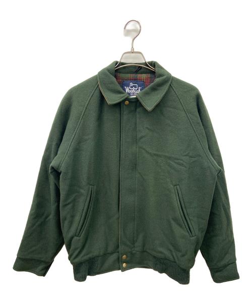 WOOLRICH（ウールリッチ）WOOLRICH (ウールリッチ) スタジャン グリーン サイズ:Mの古着・服飾アイテム