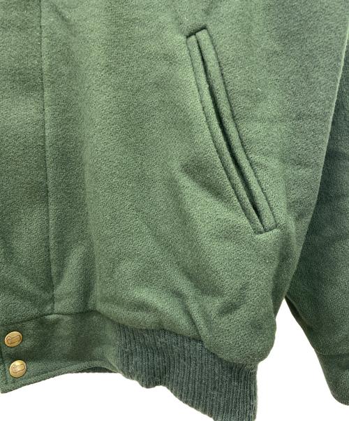 WOOLRICH（ウールリッチ）WOOLRICH (ウールリッチ) スタジャン グリーン サイズ:Mの古着・服飾アイテム