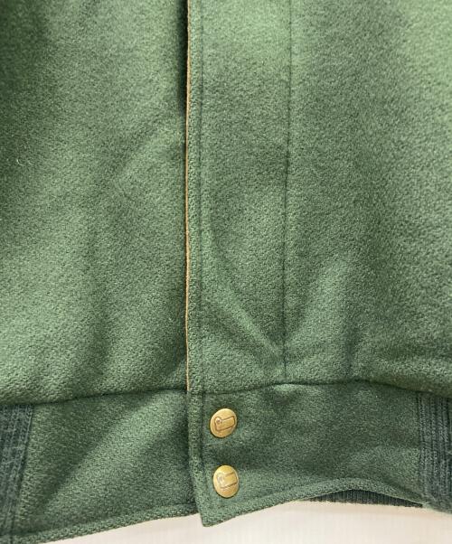 WOOLRICH（ウールリッチ）WOOLRICH (ウールリッチ) スタジャン グリーン サイズ:Mの古着・服飾アイテム