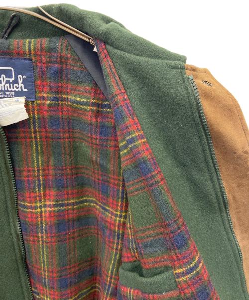 WOOLRICH（ウールリッチ）WOOLRICH (ウールリッチ) スタジャン グリーン サイズ:Mの古着・服飾アイテム