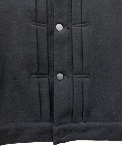 son of the cheese（（サノバチーズ））SON OF THE CHEESE (（サノバチーズ）) メルトンジャケット ネイビー サイズ:Sの古着・服飾アイテム