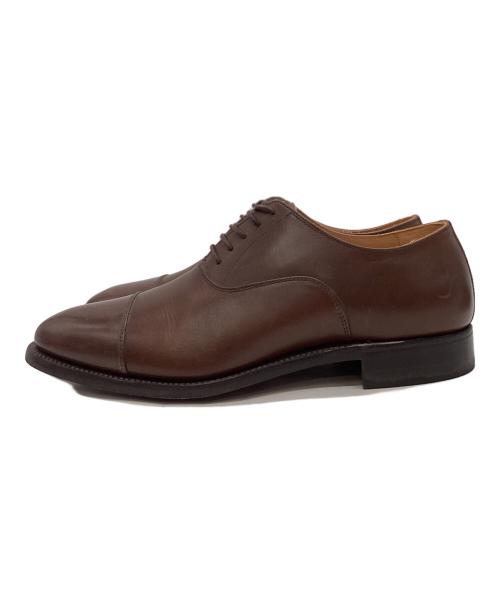 SCOTCH GRAIN（スコッチグレイン）SCOTCH GRAIN (スコッチグレイン) SCOTCH GRAIN　ストレートチップシューズ ホワイト サイズ:24ｃｍの古着・服飾アイテム