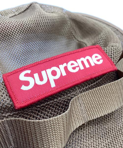 SUPREME（シュプリーム）Supreme (シュプリーム) Supreme　メッシュハット ブラウンの古着・服飾アイテム
