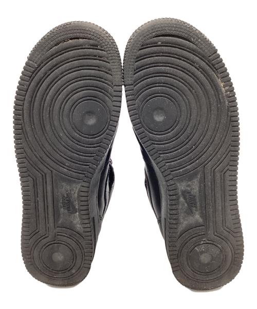 NIKE（ナイキ）NIKE (ナイキ) Supreme (シュプリーム) NIKE　Supreme　AIR FORCE1 MID　スニーカー ブラック サイズ:26.5ｃｍの古着・服飾アイテム
