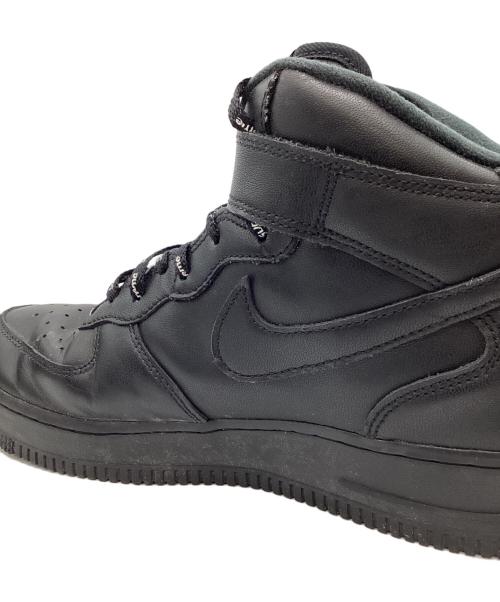 NIKE（ナイキ）NIKE (ナイキ) Supreme (シュプリーム) NIKE　Supreme　AIR FORCE1 MID　スニーカー ブラック サイズ:26.5ｃｍの古着・服飾アイテム