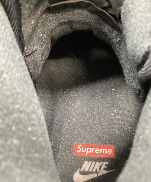 NIKE（ナイキ）NIKE (ナイキ) Supreme (シュプリーム) NIKE　Supreme　AIR FORCE1 MID　スニーカー ブラック サイズ:26.5ｃｍの古着・服飾アイテム