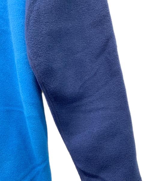 Patagonia SYNCHILLA（パタゴニア シンチラ）Patagonia SYNCHILLA (パタゴニア シンチラ) キャプリーンVネックカットソー ブルー×ネイビー サイズ:XLの古着・服飾アイテム