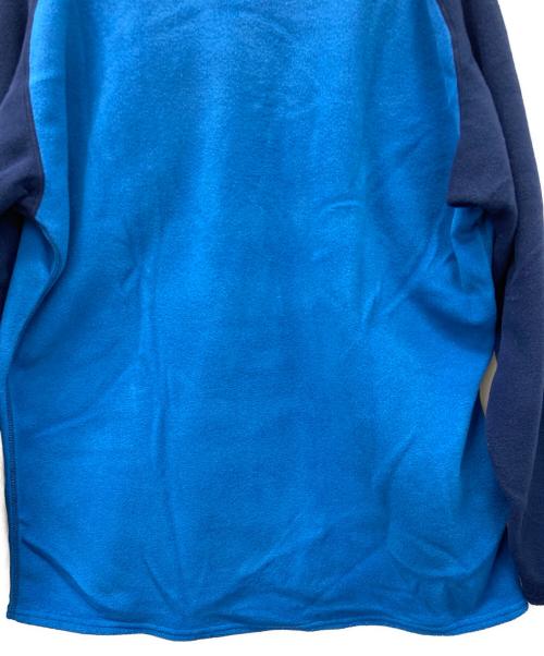 Patagonia SYNCHILLA（パタゴニア シンチラ）Patagonia SYNCHILLA (パタゴニア シンチラ) キャプリーンVネックカットソー ブルー×ネイビー サイズ:XLの古着・服飾アイテム