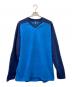 Patagonia SYNCHILLA（パタゴニア シンチラ）の古着「キャプリーンVネックカットソー」｜ブルー×ネイビー