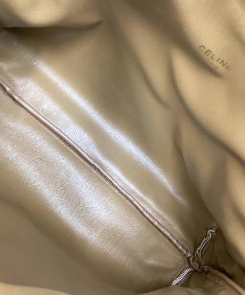 CELINE（セリーヌ）CELINE (セリーヌ) CELINE　マカダム　クラッチバッグ ブラウン×ベージュの古着・服飾アイテム