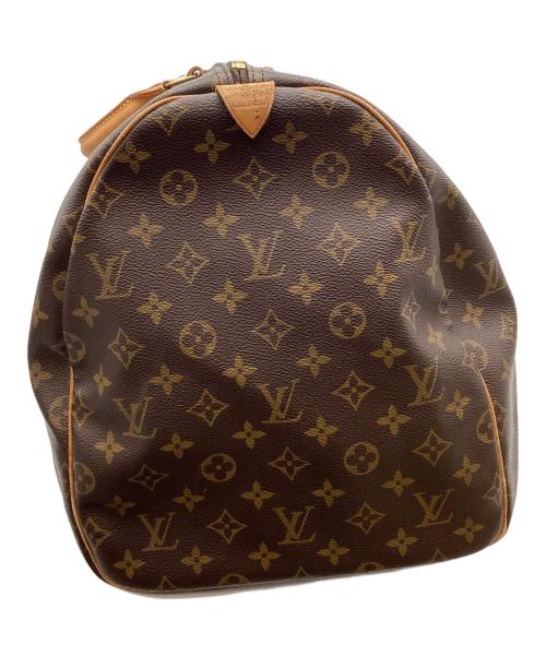 LOUIS VUITTON（ルイ ヴィトン）LOUIS VUITTON (ルイ ヴィトン) LOUIS VUITTON　モノグラム　キーポル55  トラベルバッグ ブラウンの古着・服飾アイテム