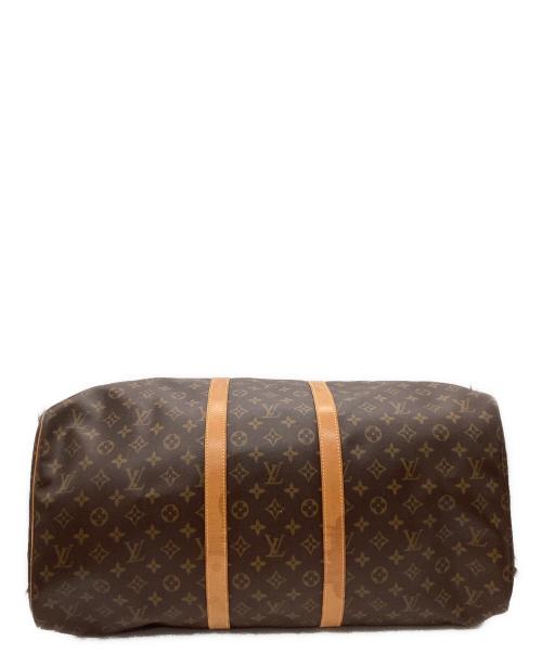 LOUIS VUITTON（ルイ ヴィトン）LOUIS VUITTON (ルイ ヴィトン) LOUIS VUITTON　モノグラム　キーポル55  トラベルバッグ ブラウンの古着・服飾アイテム