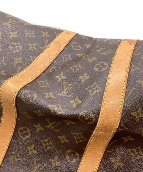LOUIS VUITTON（ルイ ヴィトン）LOUIS VUITTON (ルイ ヴィトン) LOUIS VUITTON　モノグラム　キーポル55  トラベルバッグ ブラウンの古着・服飾アイテム