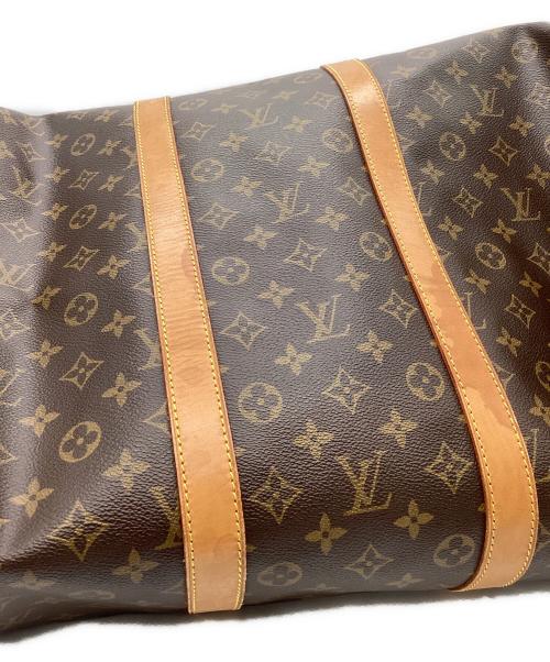 LOUIS VUITTON（ルイ ヴィトン）LOUIS VUITTON (ルイ ヴィトン) LOUIS VUITTON　モノグラム　キーポル55  トラベルバッグ ブラウンの古着・服飾アイテム
