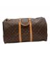 LOUIS VUITTON (ルイ ヴィトン) LOUIS VUITTON　モノグラム　キーポル55  トラベルバッグ ブラウン：70000円